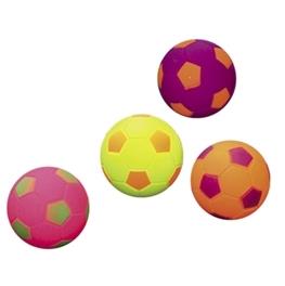 MASSIV GUMMI FODBOLD 5,7 CM X 4 STK