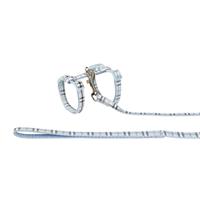 Kattesels med line Tartan BLÅ